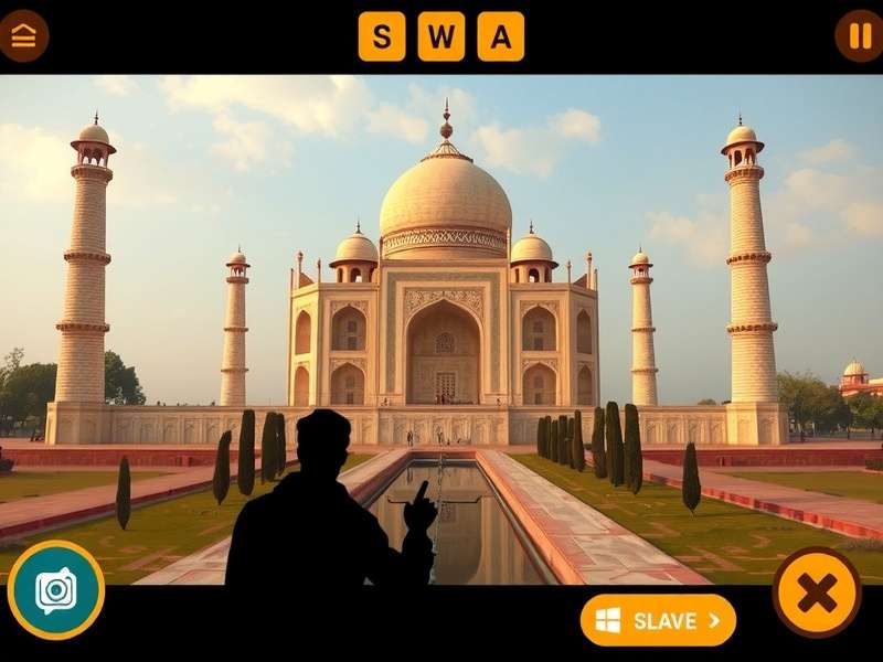 Taj Mahal Riddle Explorer Game Screenshot